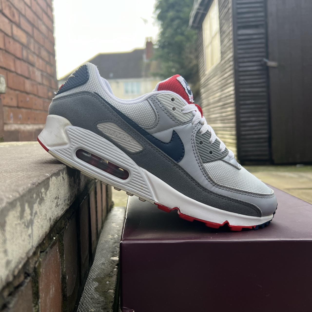 Air max shops 90 usa red