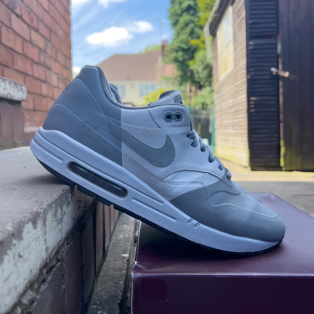 Grey suede nike trainers best sale