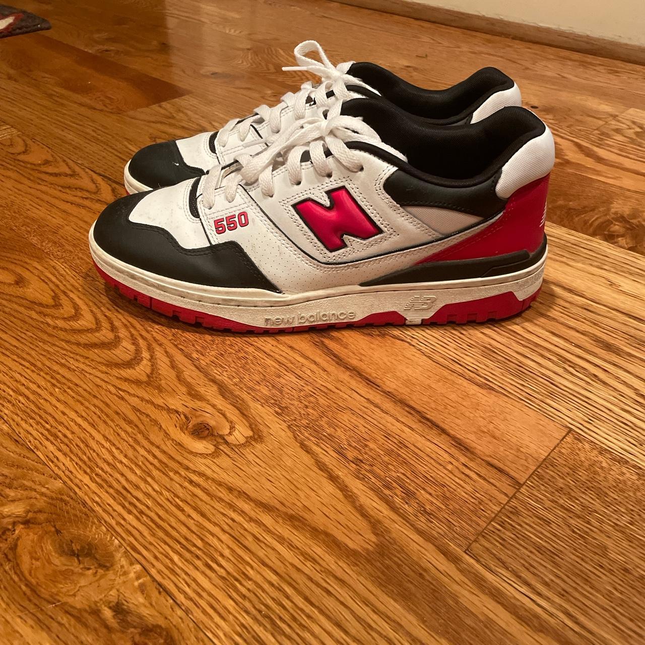 Red new balance sale men