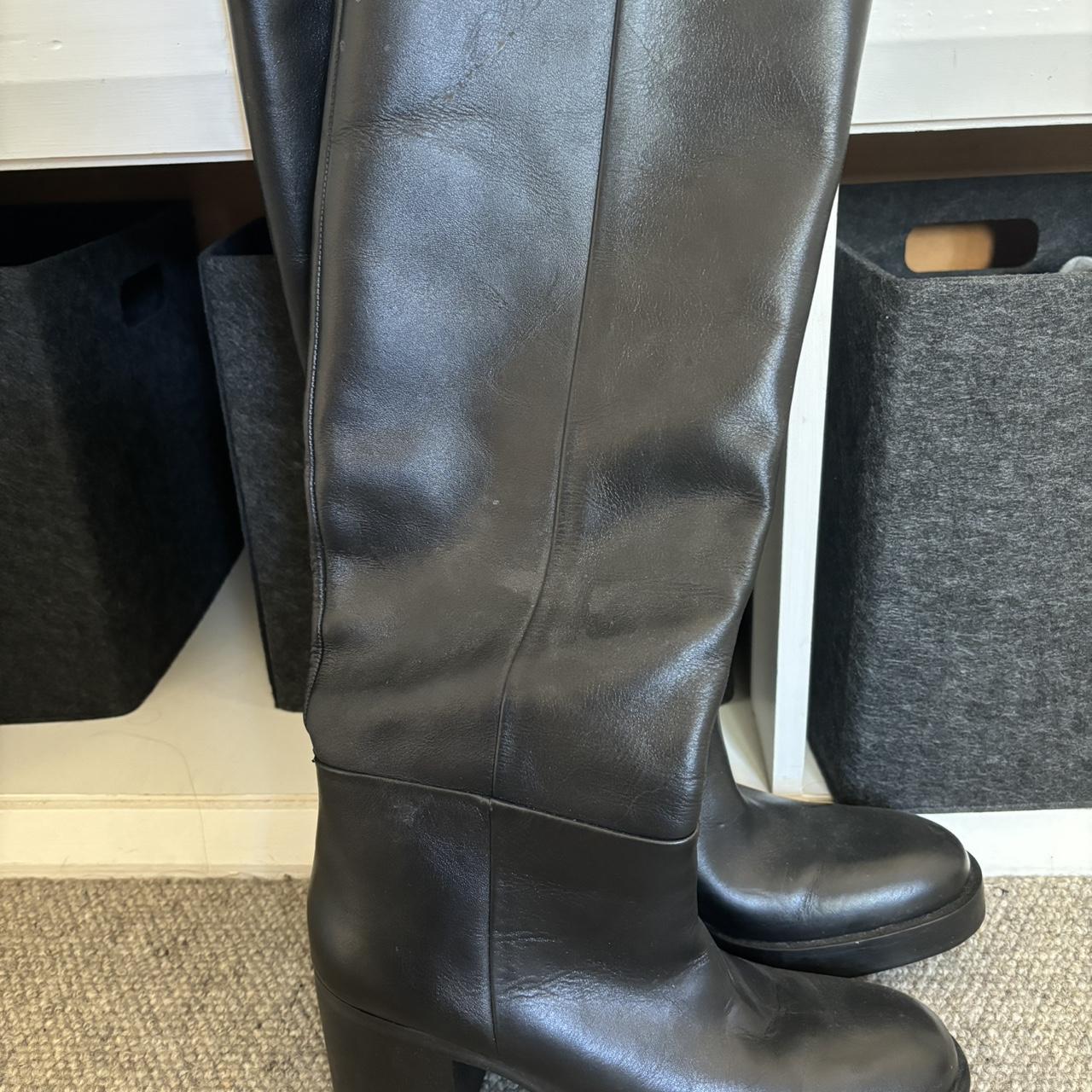 zara knee high boot