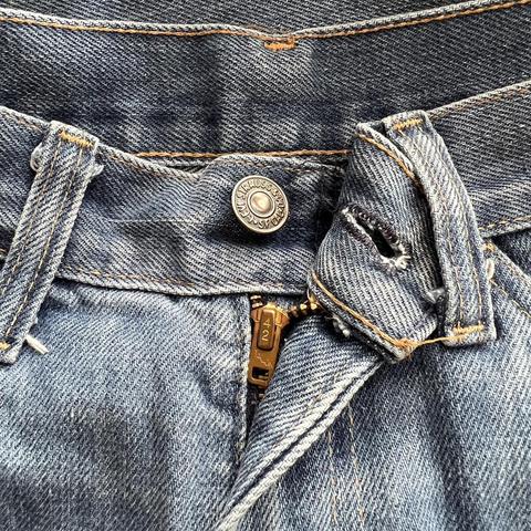 Vintage 1977 Levi's 646 orange tab bell bottom denim... - Depop