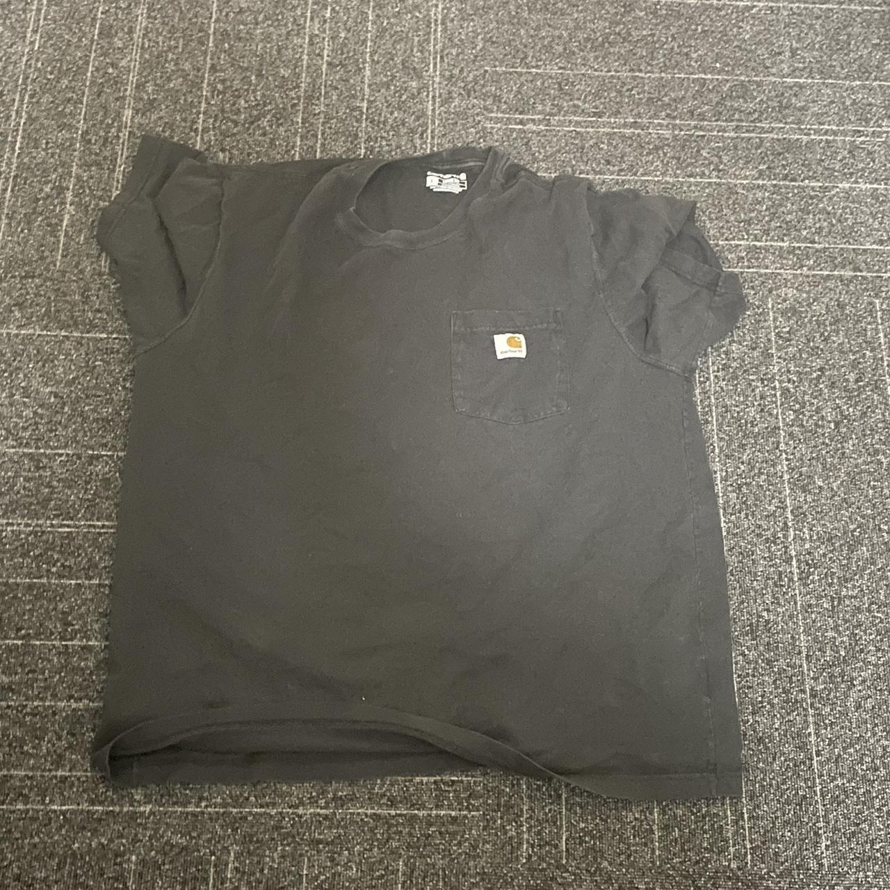 Black Carhartt Loose Fit Tee Good condition, tagged... - Depop