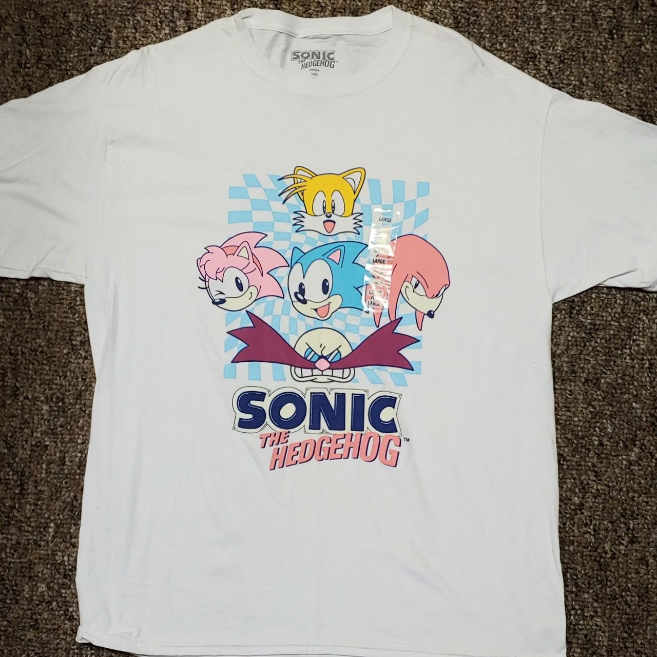 vintage sonic the hedgehog t shirts