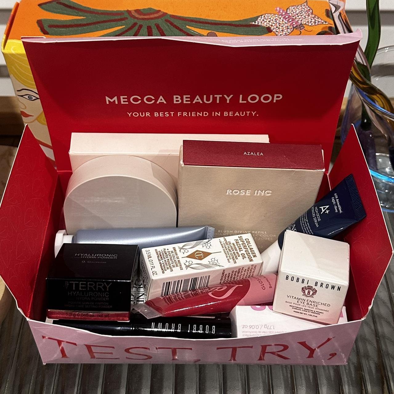 Mecca beauty-loop box All new, never used Mini’s... - Depop