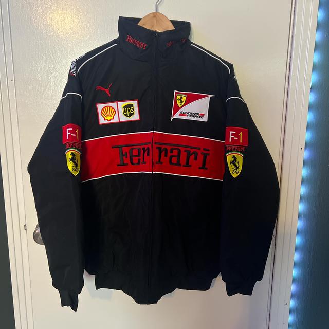 Ferrari jacket-vintage - Depop