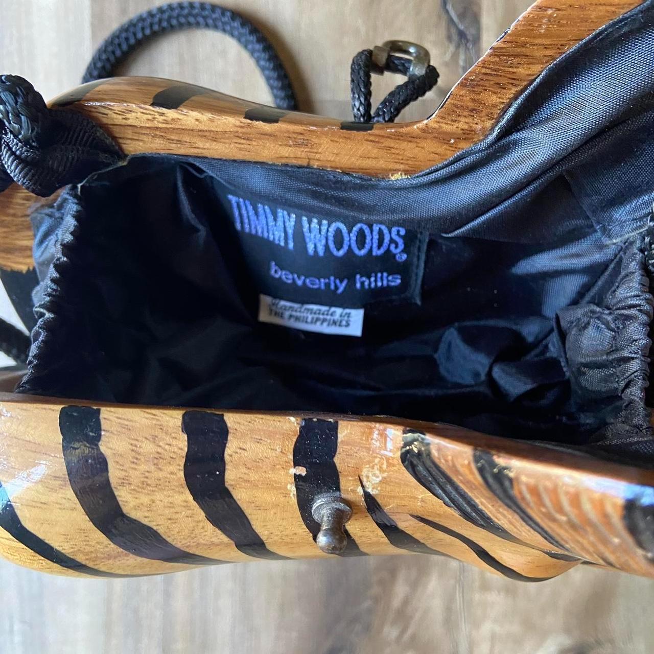 その他 Timmy Woods Vintage Timmy Woods Beverly Hills zebra wood novelty | Depop