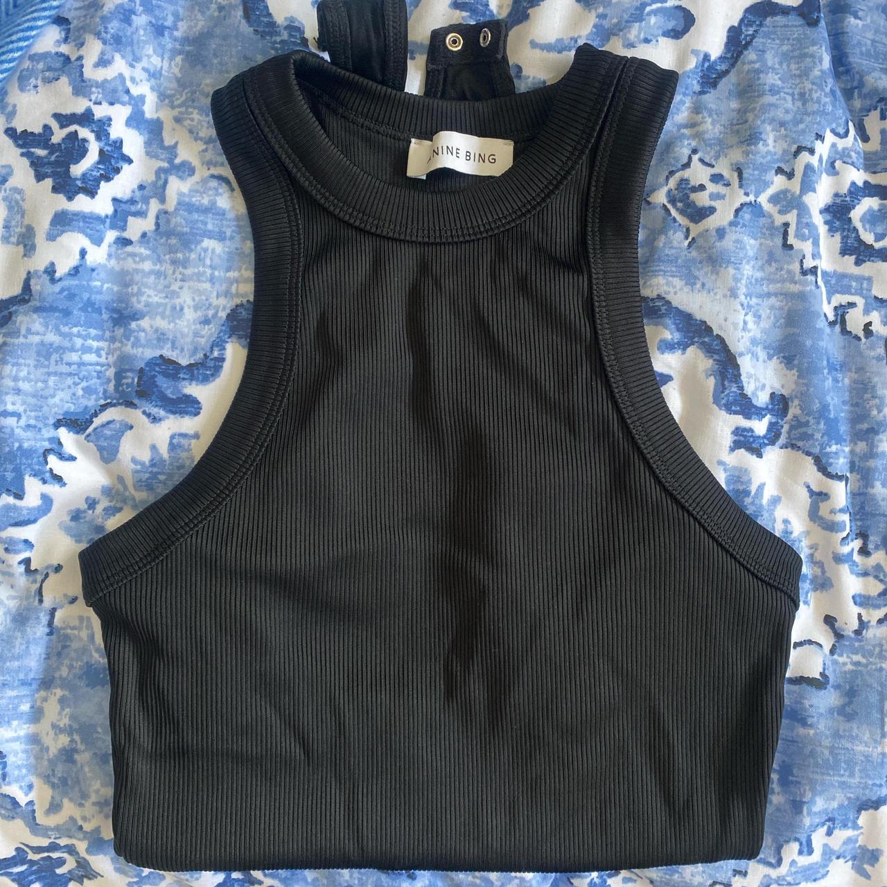 Anine Bing deals Ty Bodysuit Black Medium