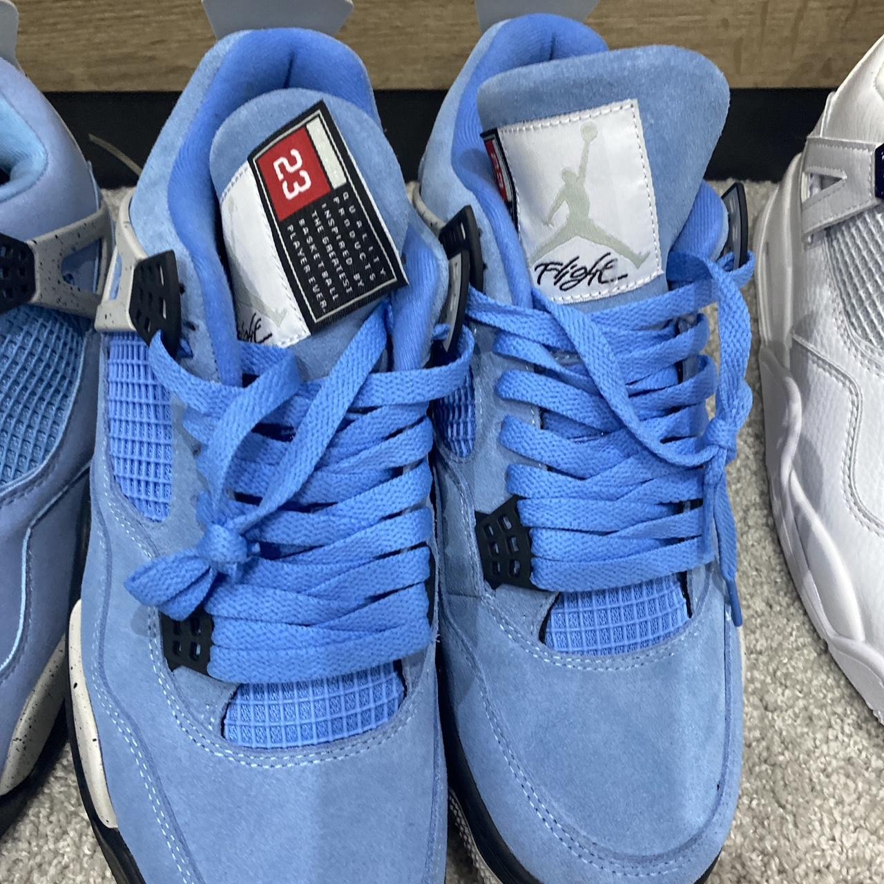 jordan-4-unc-jordan4-nikeairjordan4-airjordan4-depop