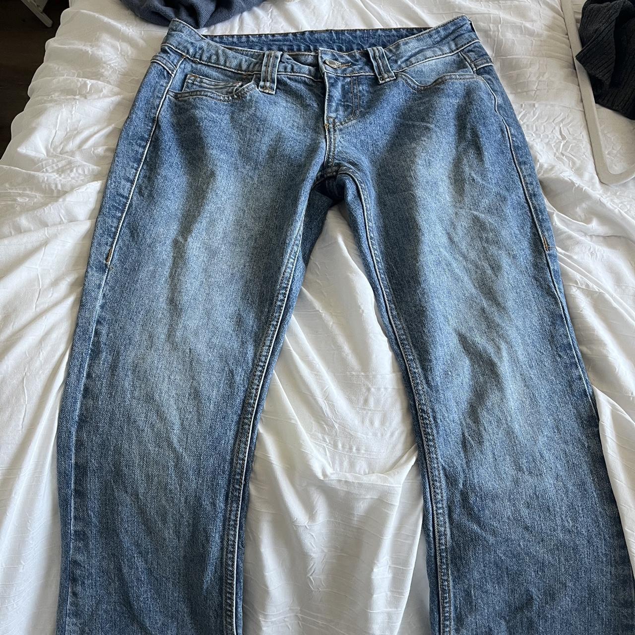 coquette brandy Melville jeans 💌🎸🎀 Kylie jeans - Depop