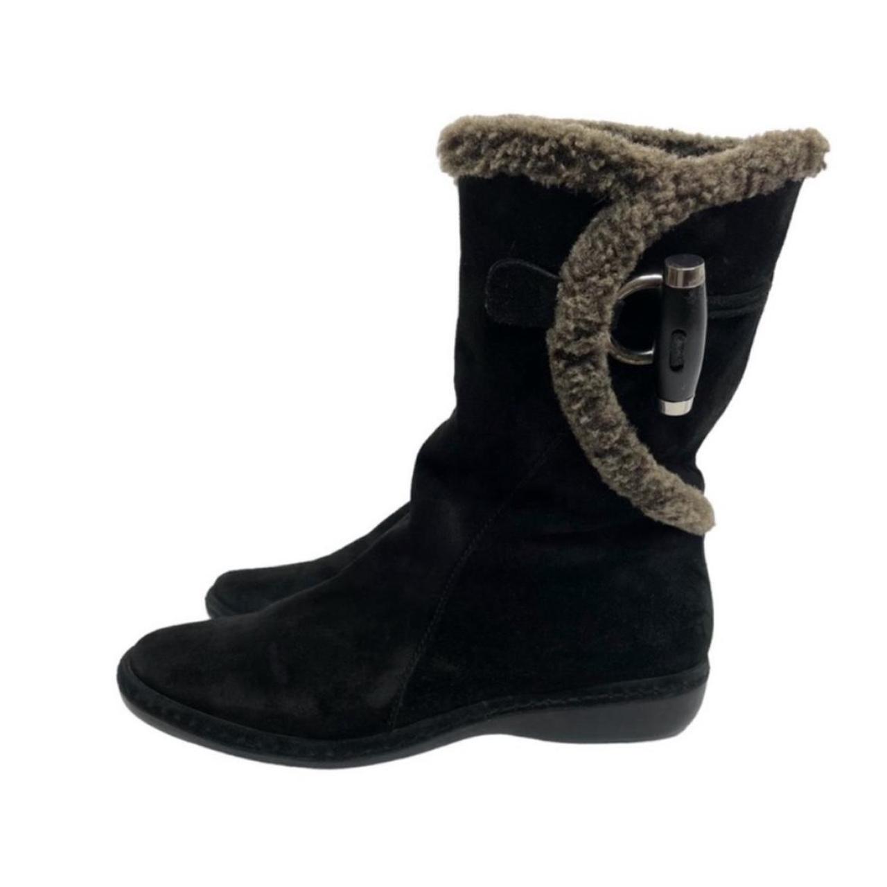 Stuart weitzman faux fur clearance boots