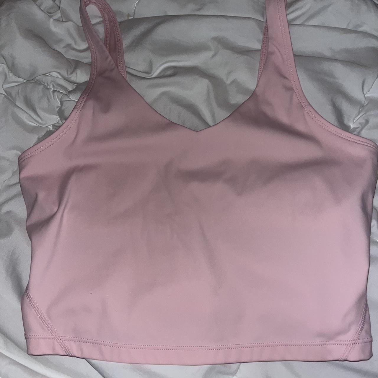 pink lululemon align tank dupe size small from amazon Depop