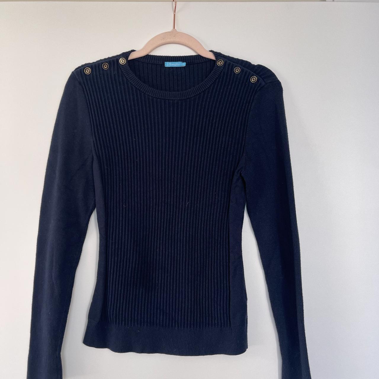 J.McLaughlin Navy Sweater, classy - Depop