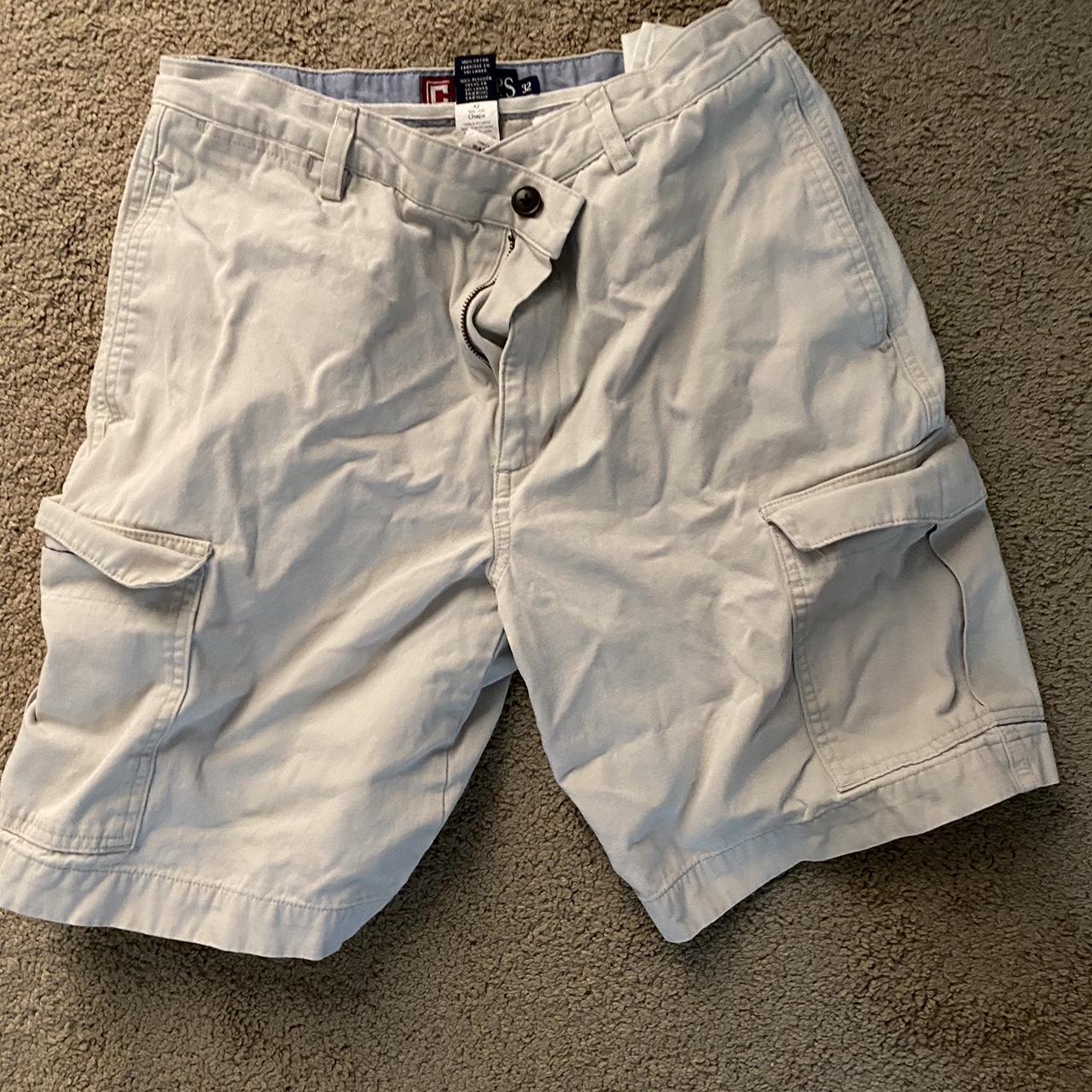 Chaps White Shorts Size 32 - Depop