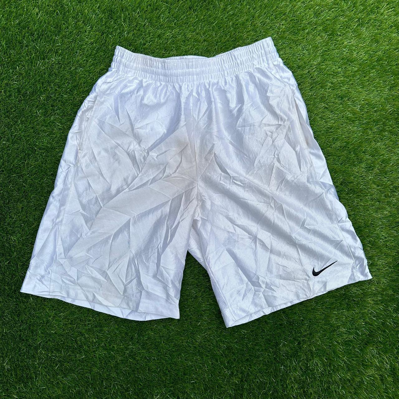 Men’s Vintage Nike Shorts 📊 Colour: White 📏 UK... - Depop