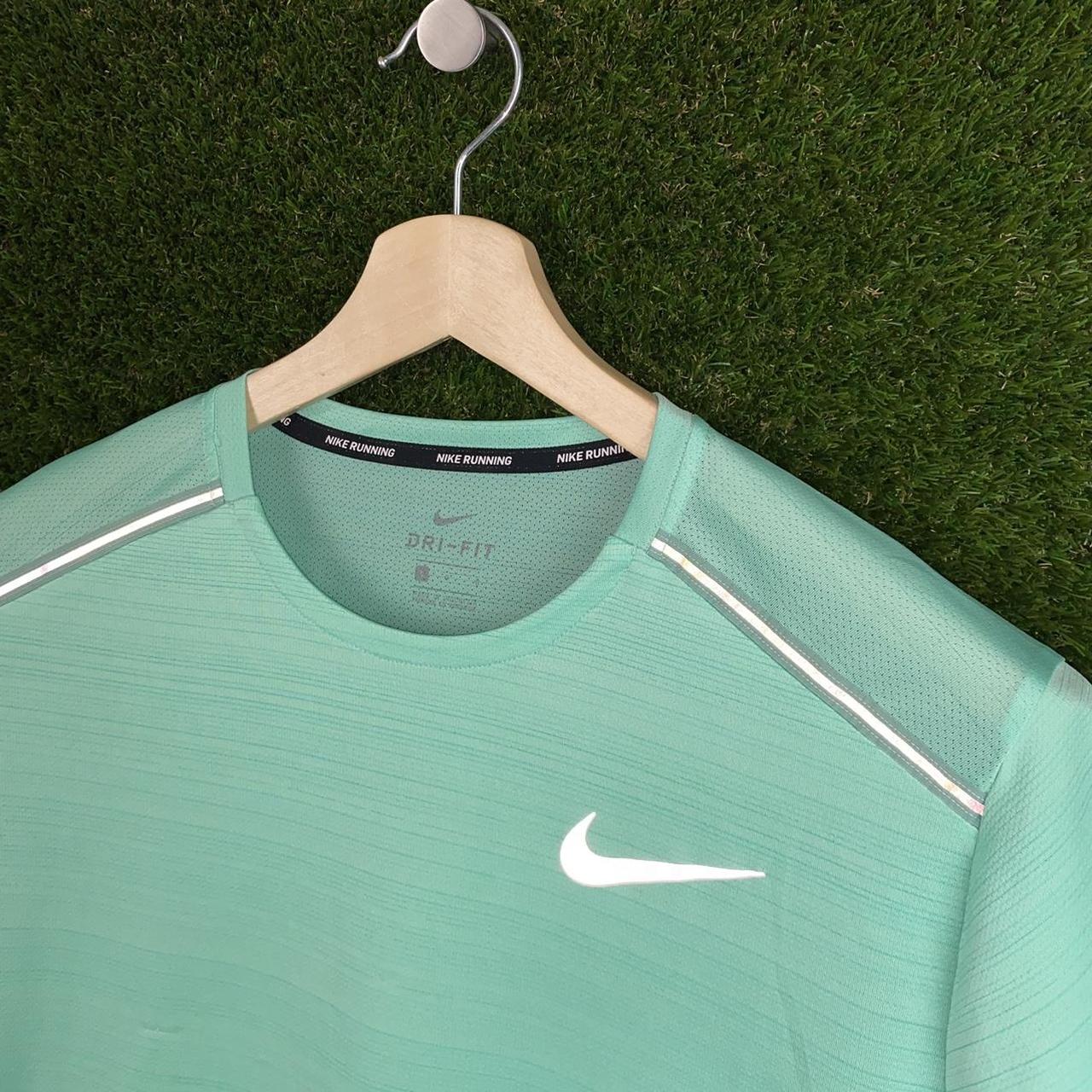 nike miler mint t shirt