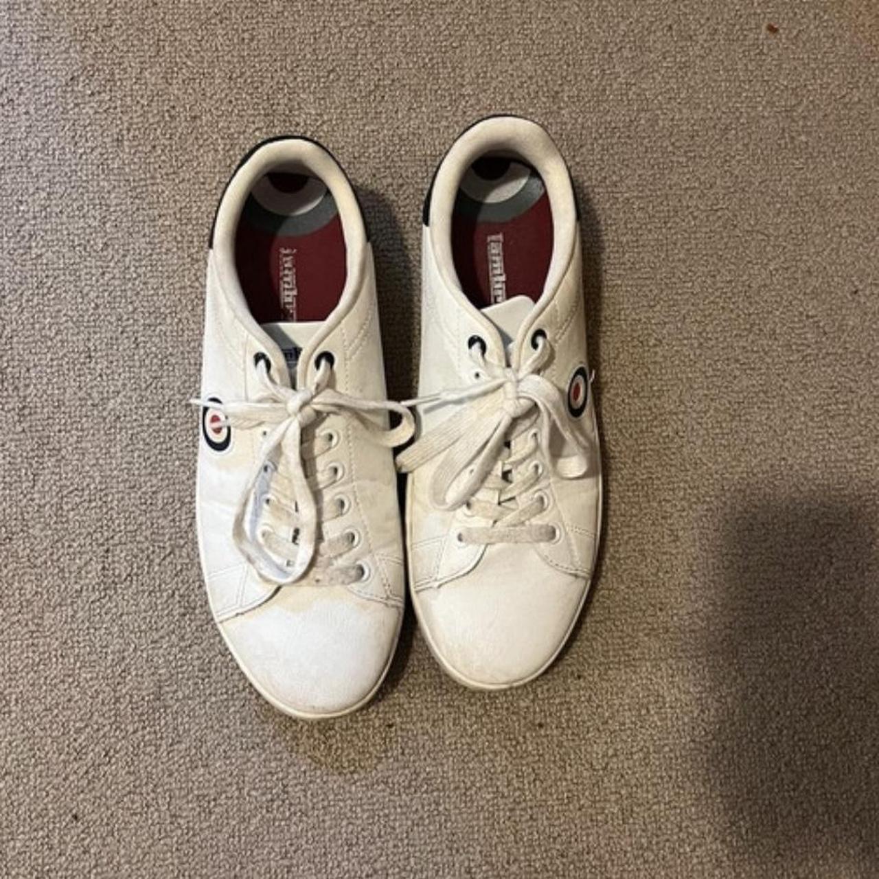 white lambretta trainers size Depop