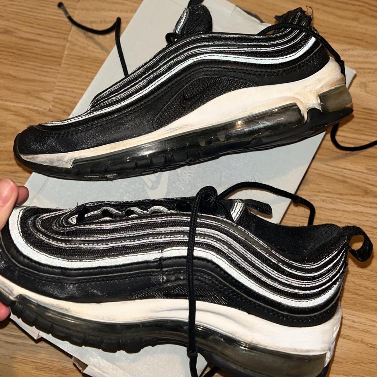 97s nike black and white