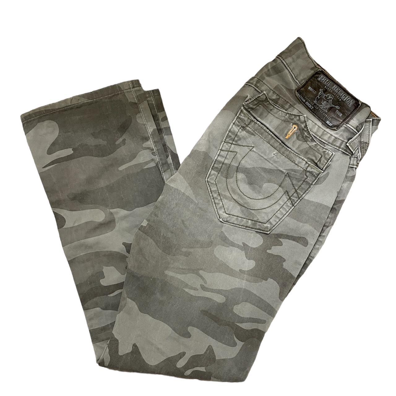 True religion camo pants Depop