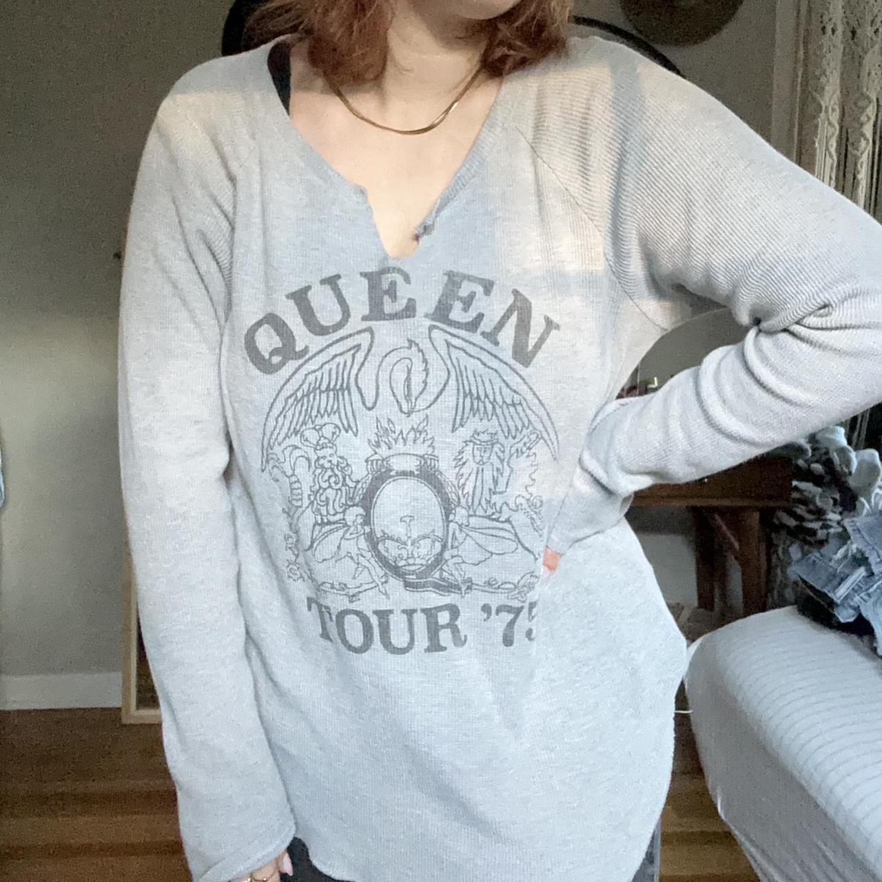 Free outlet People x Daydreamer Collab Waffle Knit Shirt With Queen Graphic