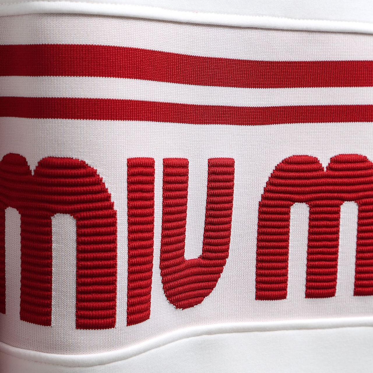 Miu Miu Women's Sweatshirt - White - L – Miu Miu … - image 6