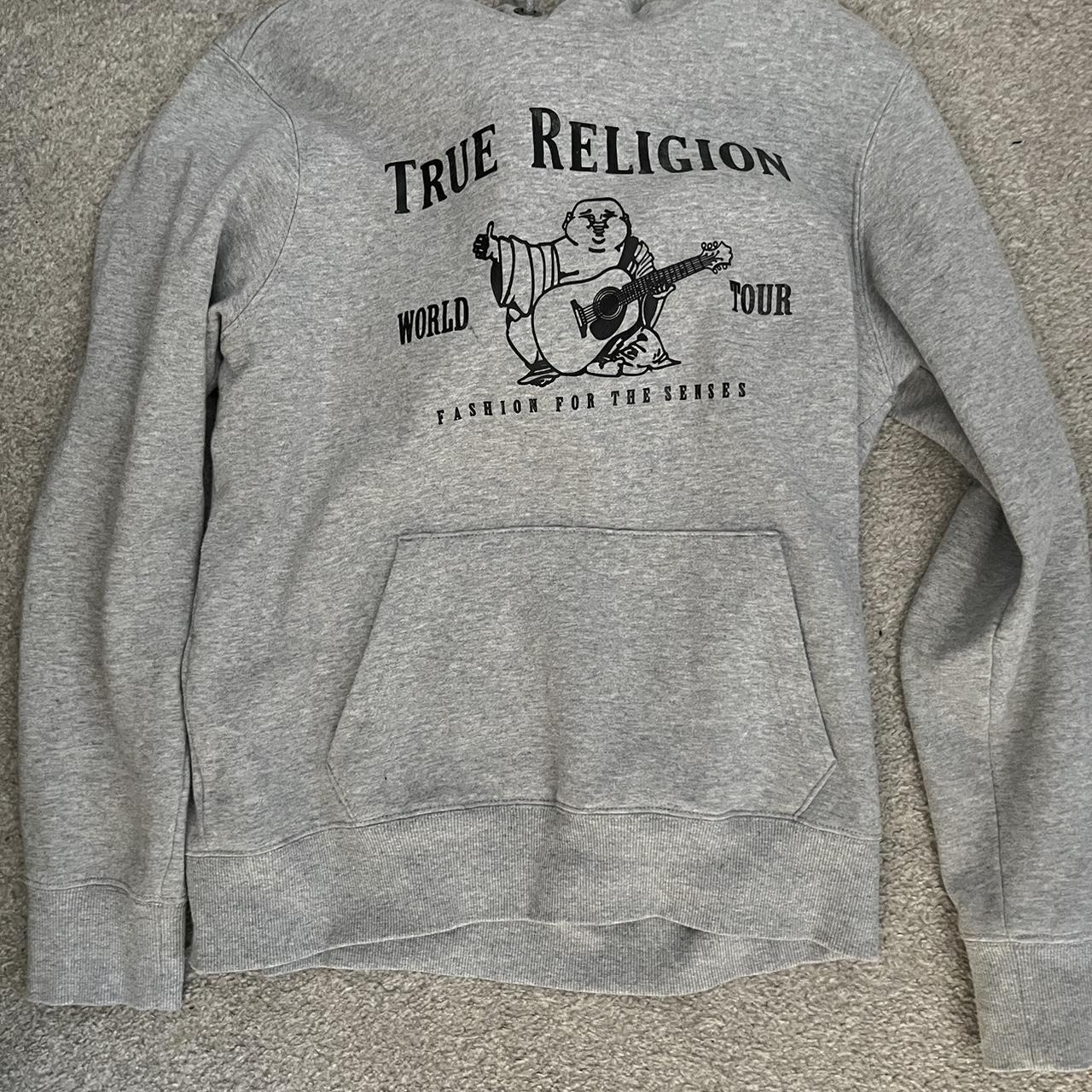 True Religion Men's Hoodie | Depop