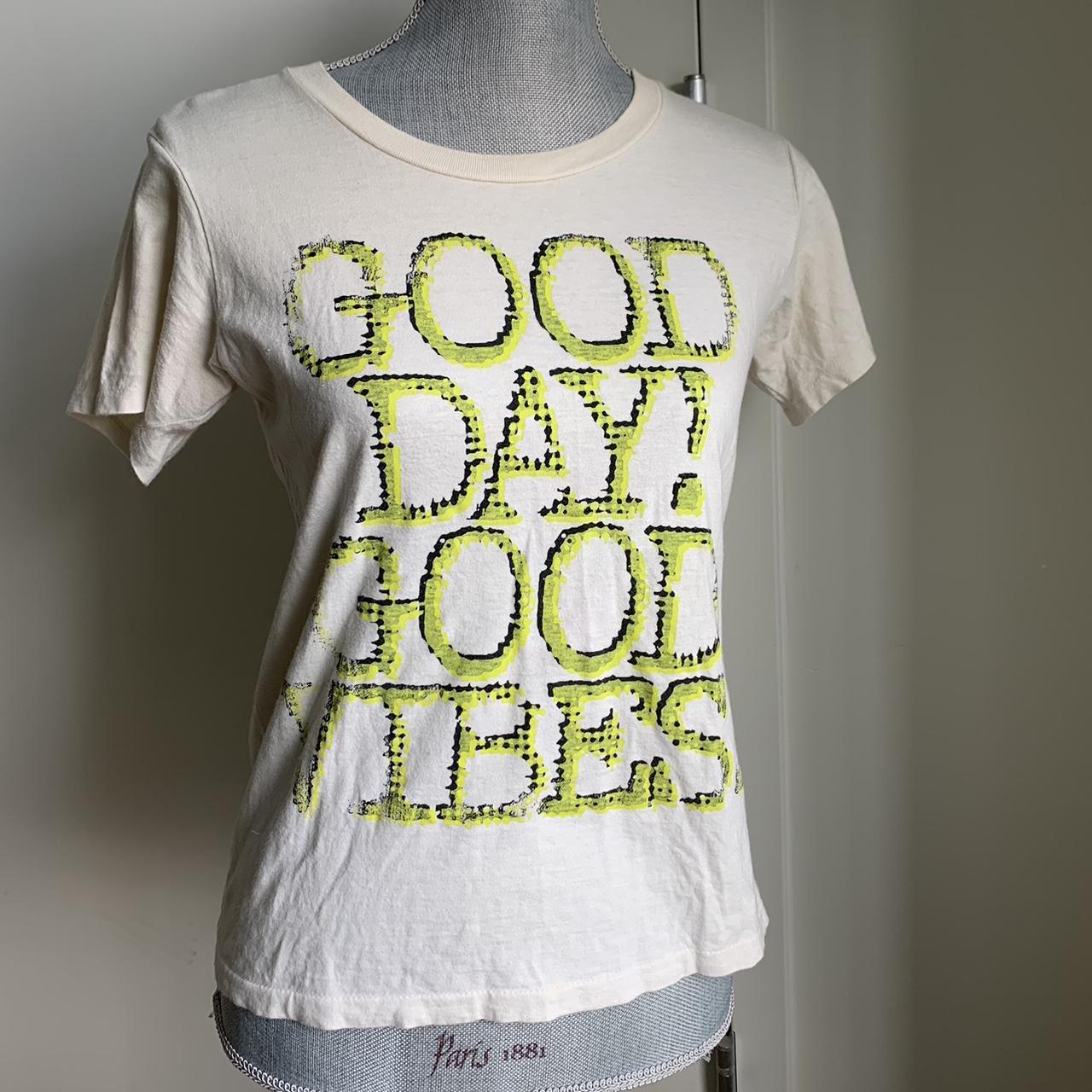 Ozone community “good day good vibes” y2k tee....