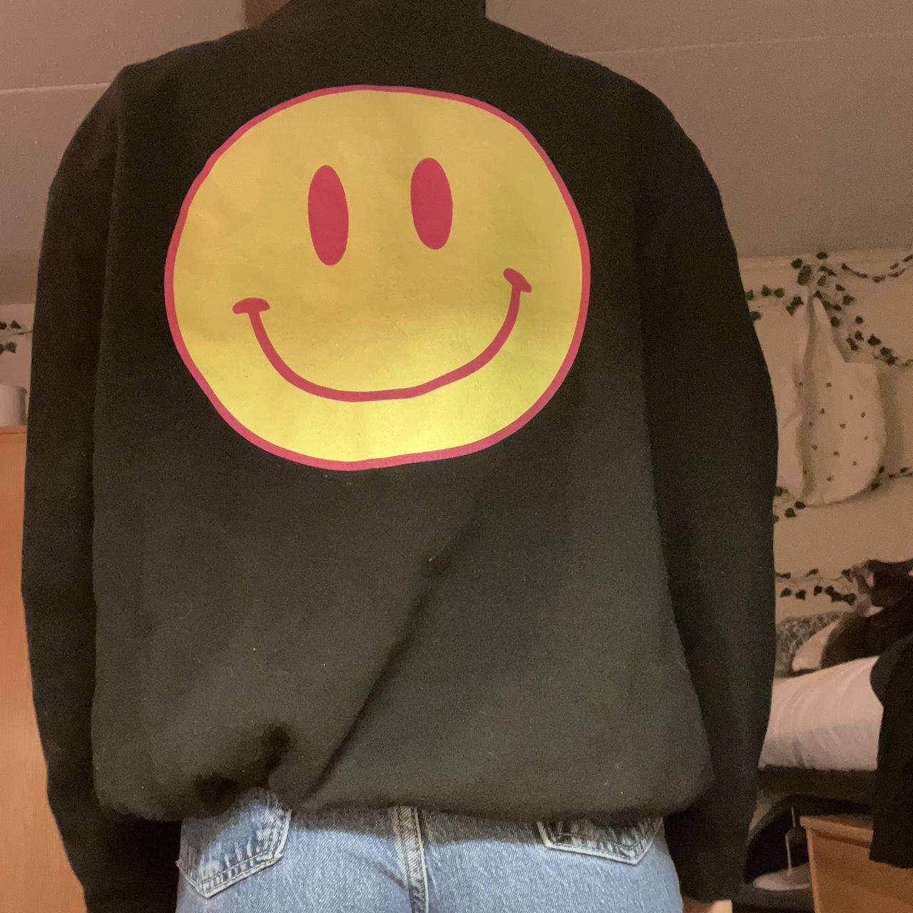 SMILEY HOODIE JACKS SURF SHOP - Depop