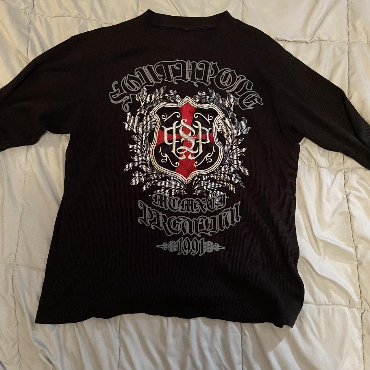 very sick southpole tee #southpole #affliction #y2k... - Depop