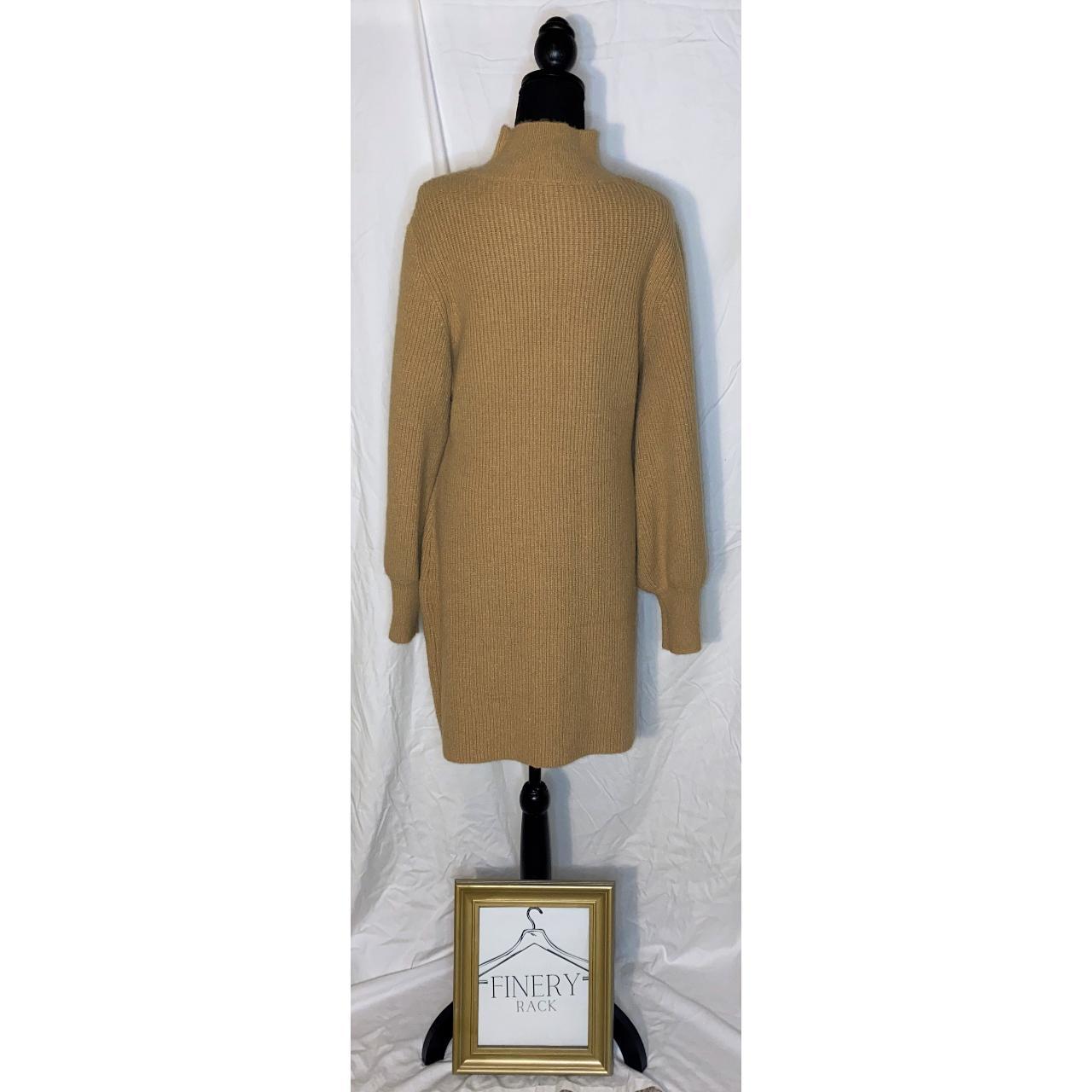 NWT MODERNLUX tan waffle knit YELLOW STONE long - Depop