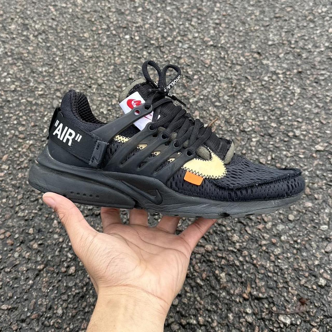 Black off white presto best sale zip tie