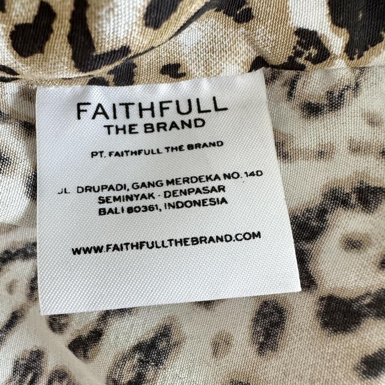 Faithfull the cheap brand leopard