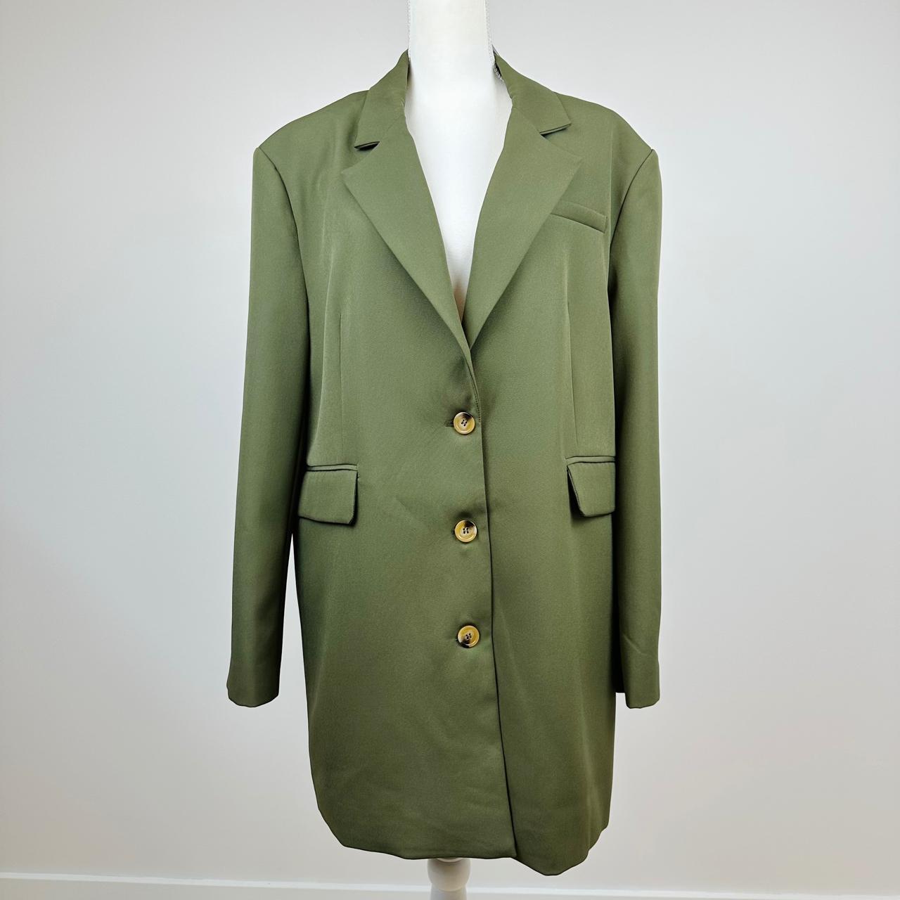 Walter Baker Warren Blazer Oversized Jacket Khaki Depop