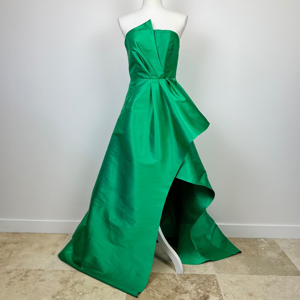 ELLIATT Protea Gown Maxi Dress Strapless Green... - Depop