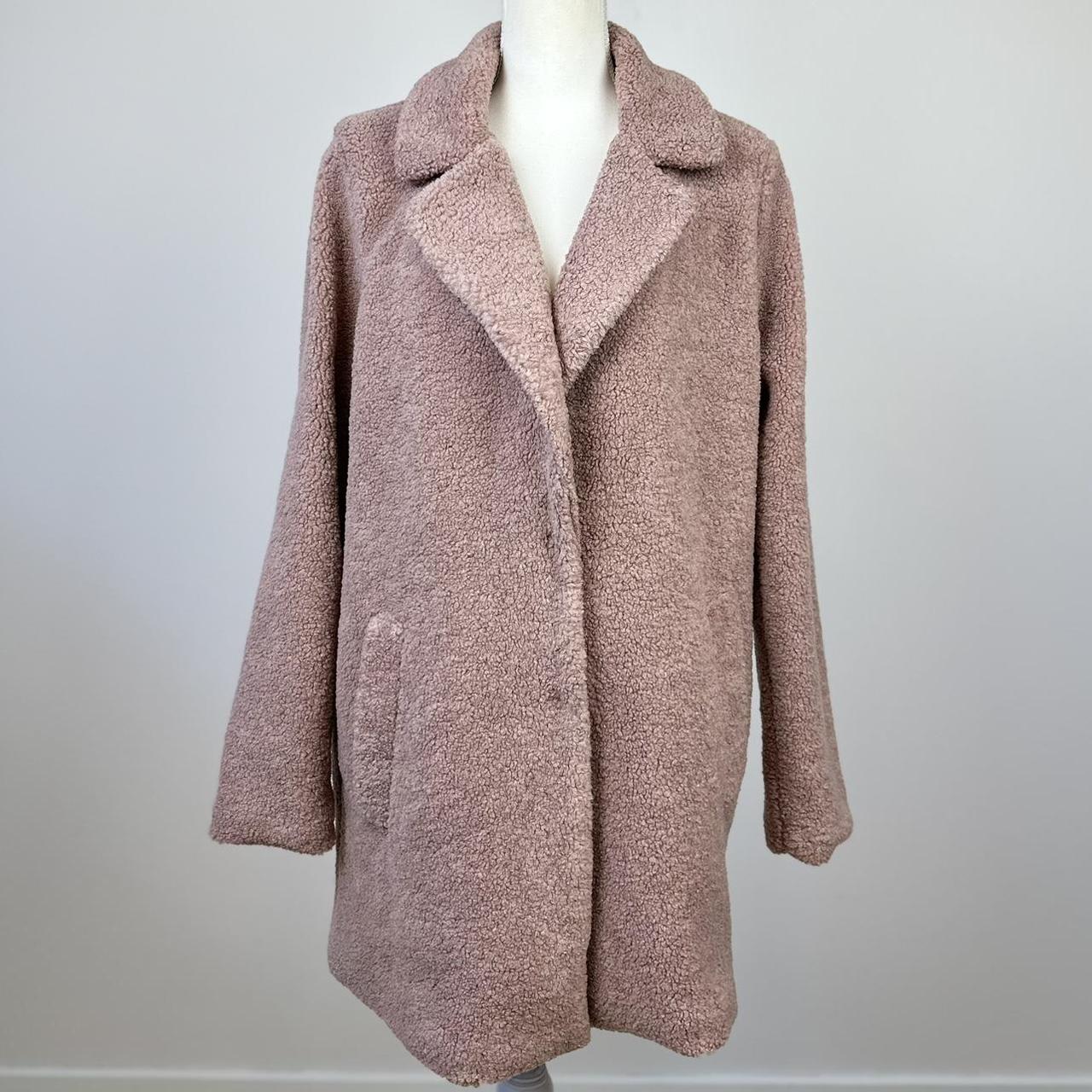 Lucky brand teddy sales sherpa coat