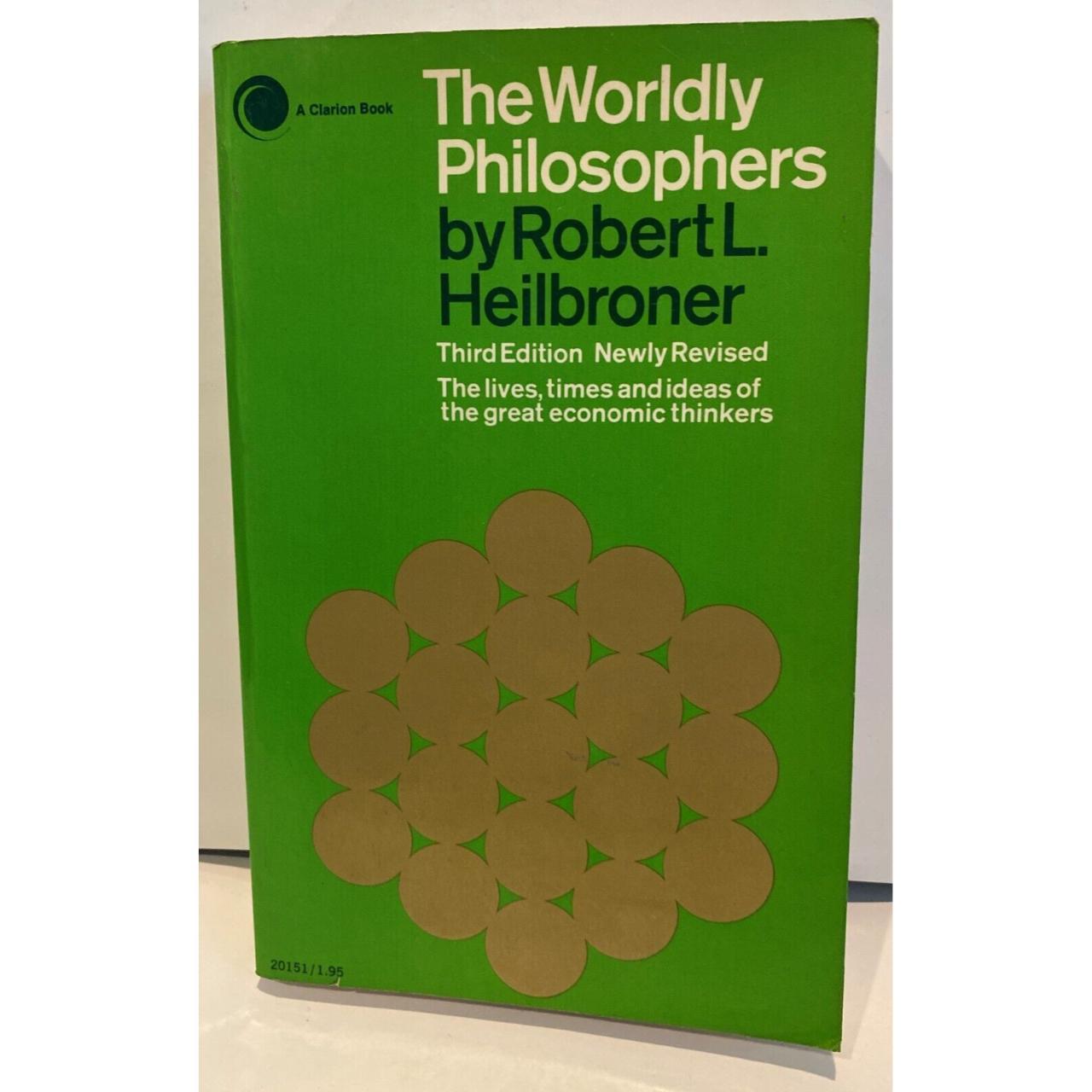 Philosophers　L.　Robert　by　The...　The　Depop　Worldly　Heilbroner