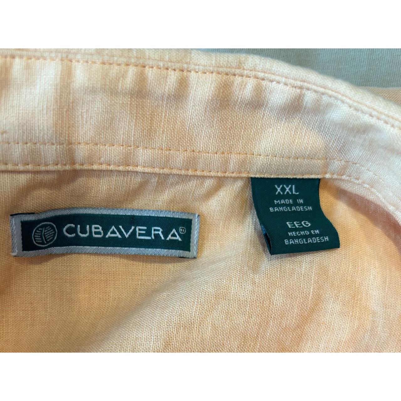 Cubavera Short Sleeve Shirt size XXL 55% Linen 45%... - Depop