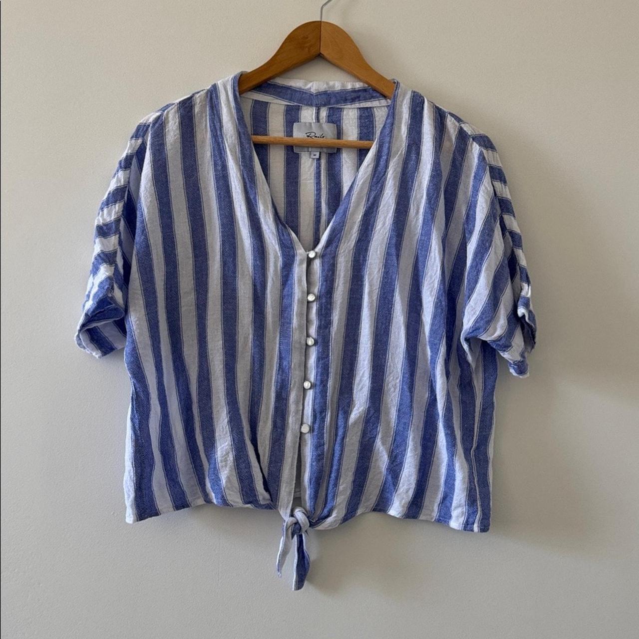 Rails Women's Blouse - Blue/White - M – Rails The… - image 4