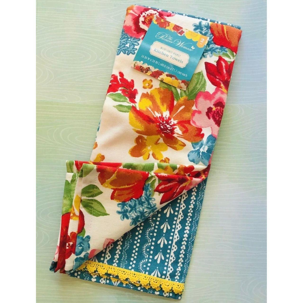 The Pioneer Woman Wildflower Whimsy Kitchen Towels, Set of 2