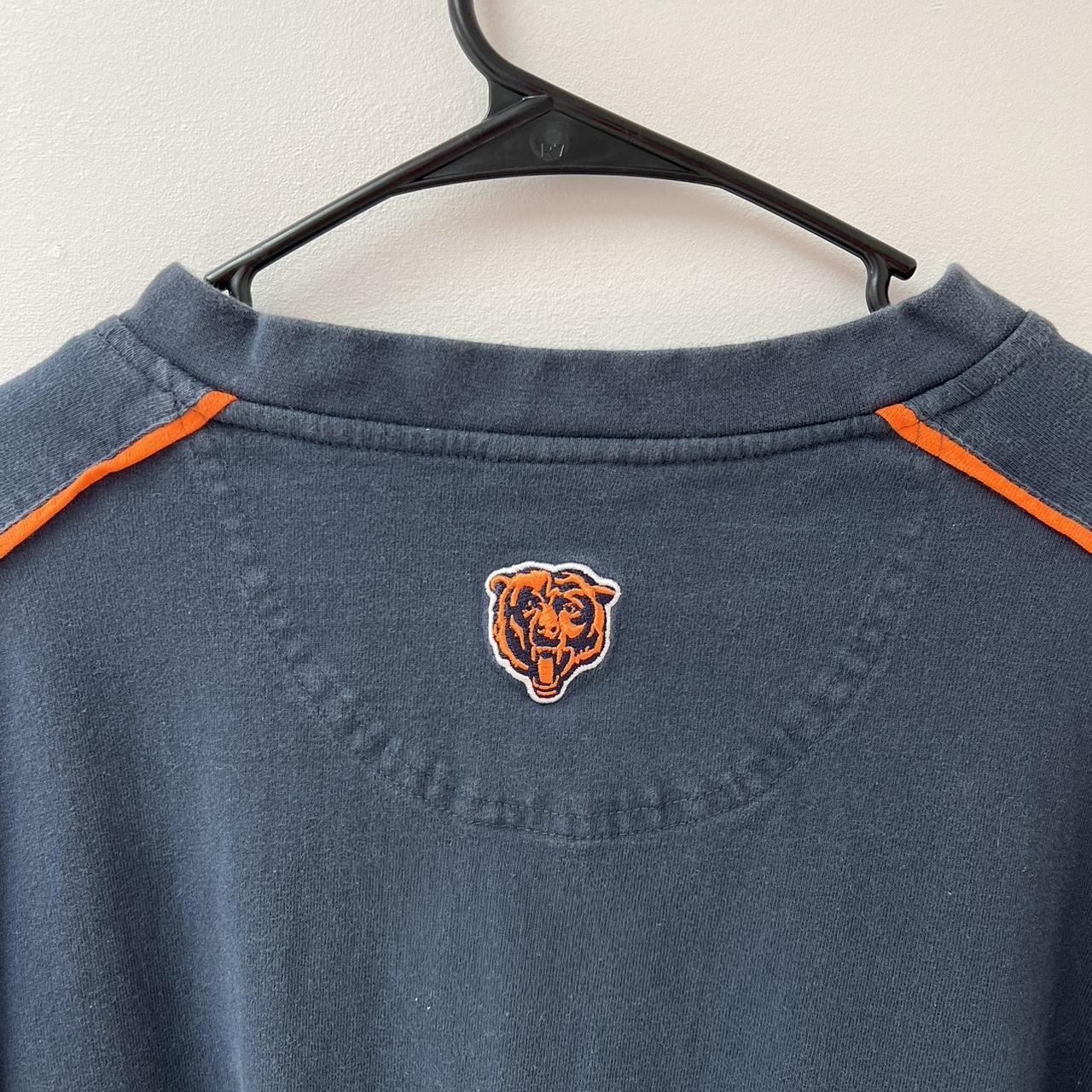 Chicago Bears 90s Wilson AOP print jersey M navy - Depop