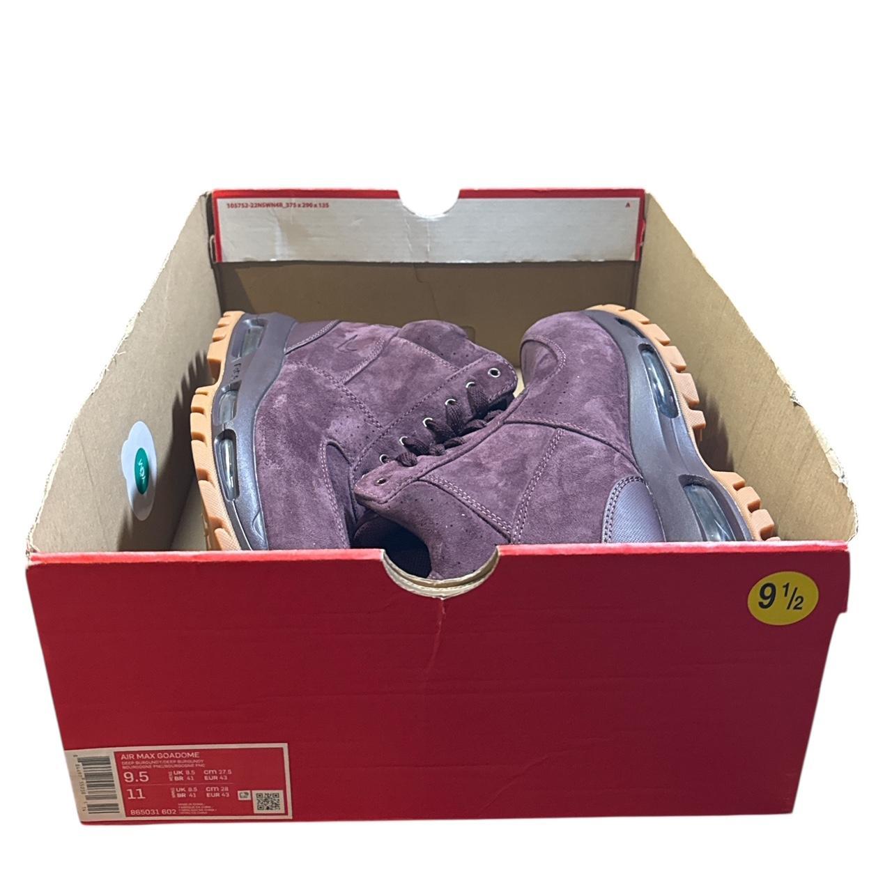 burgundy acg nike boots