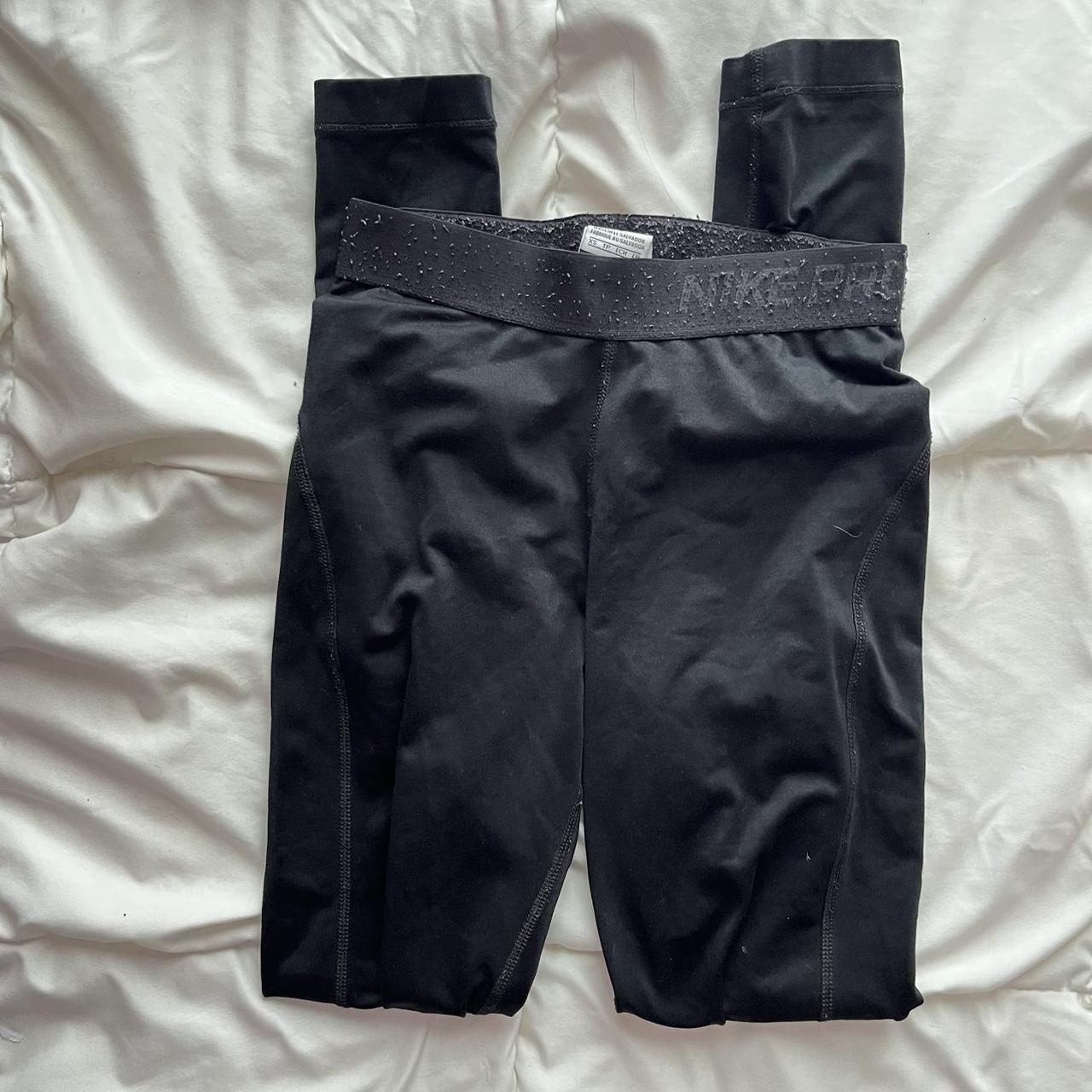 womens black leggings nike
