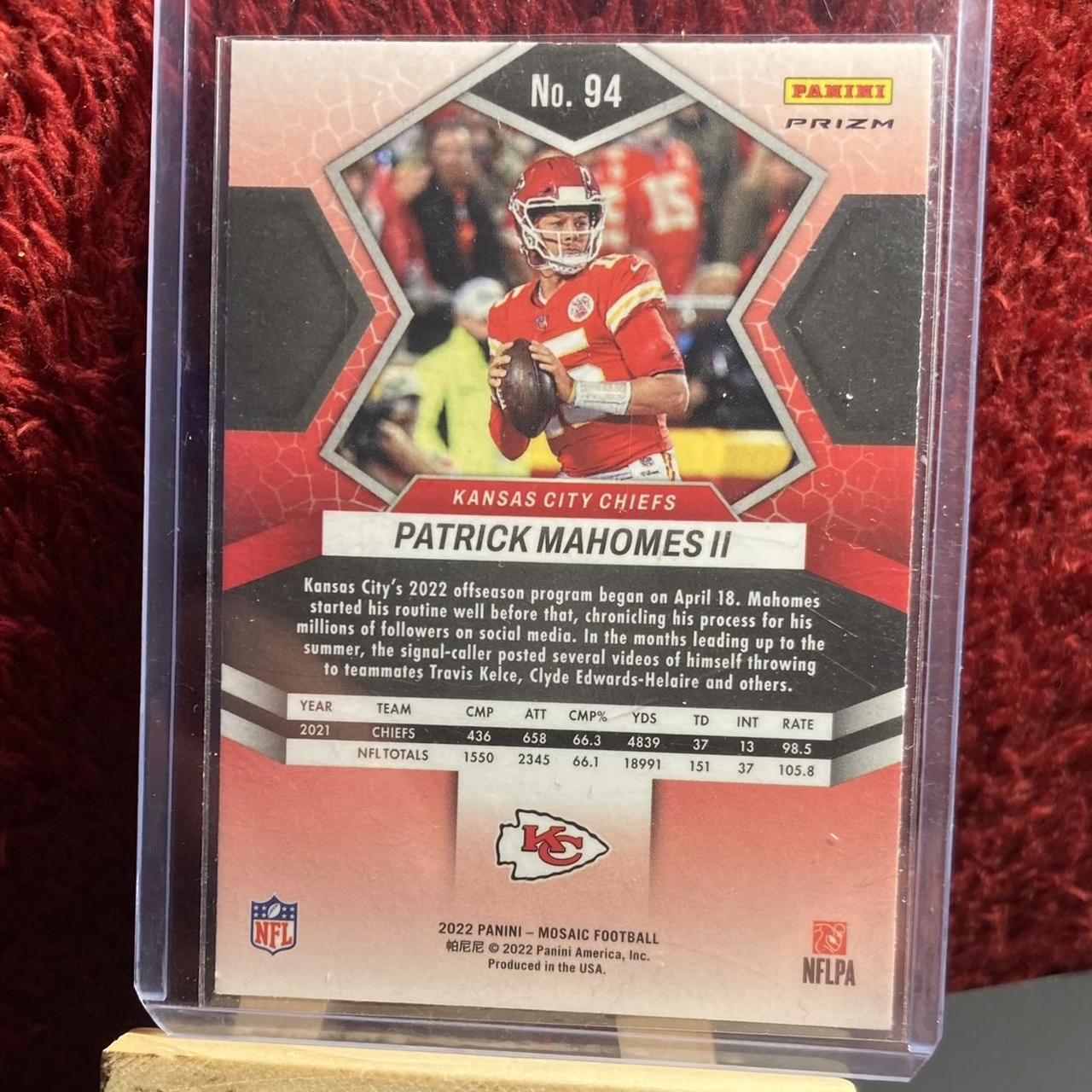 Patrick Mahomes 2022 Panini Mosaic Pink Camo #94 - Depop