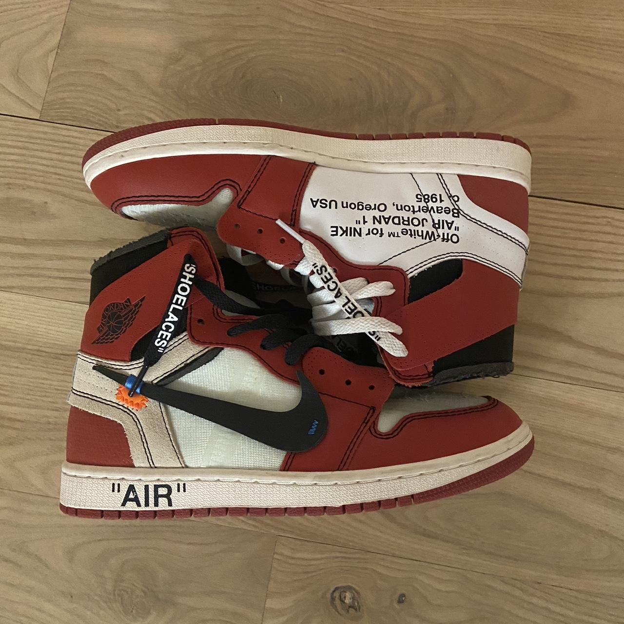 off white red forces