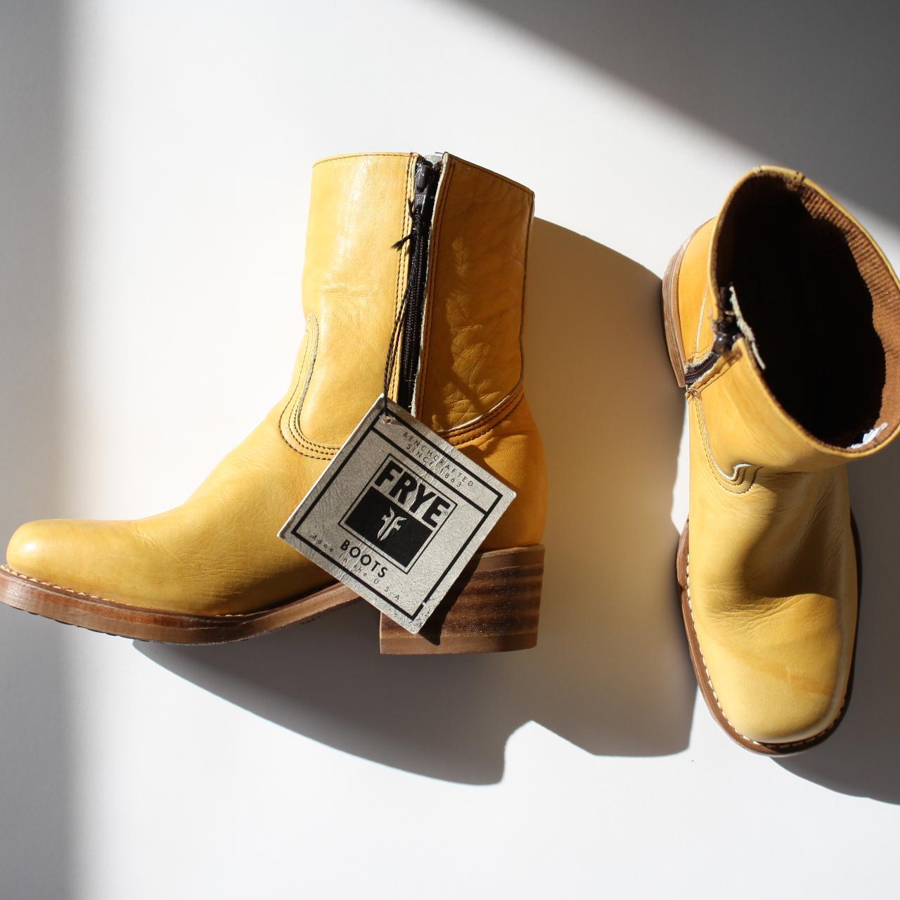 Frye Women's Yellow Boots