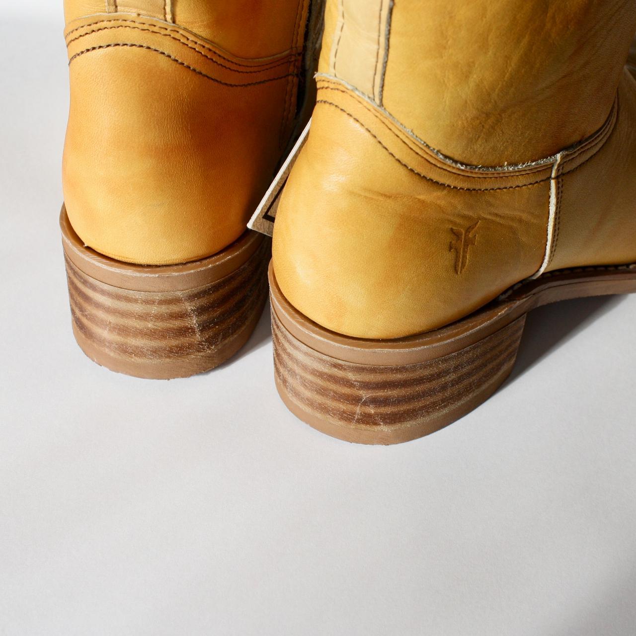 Frye Women's Yellow Boots (4)
