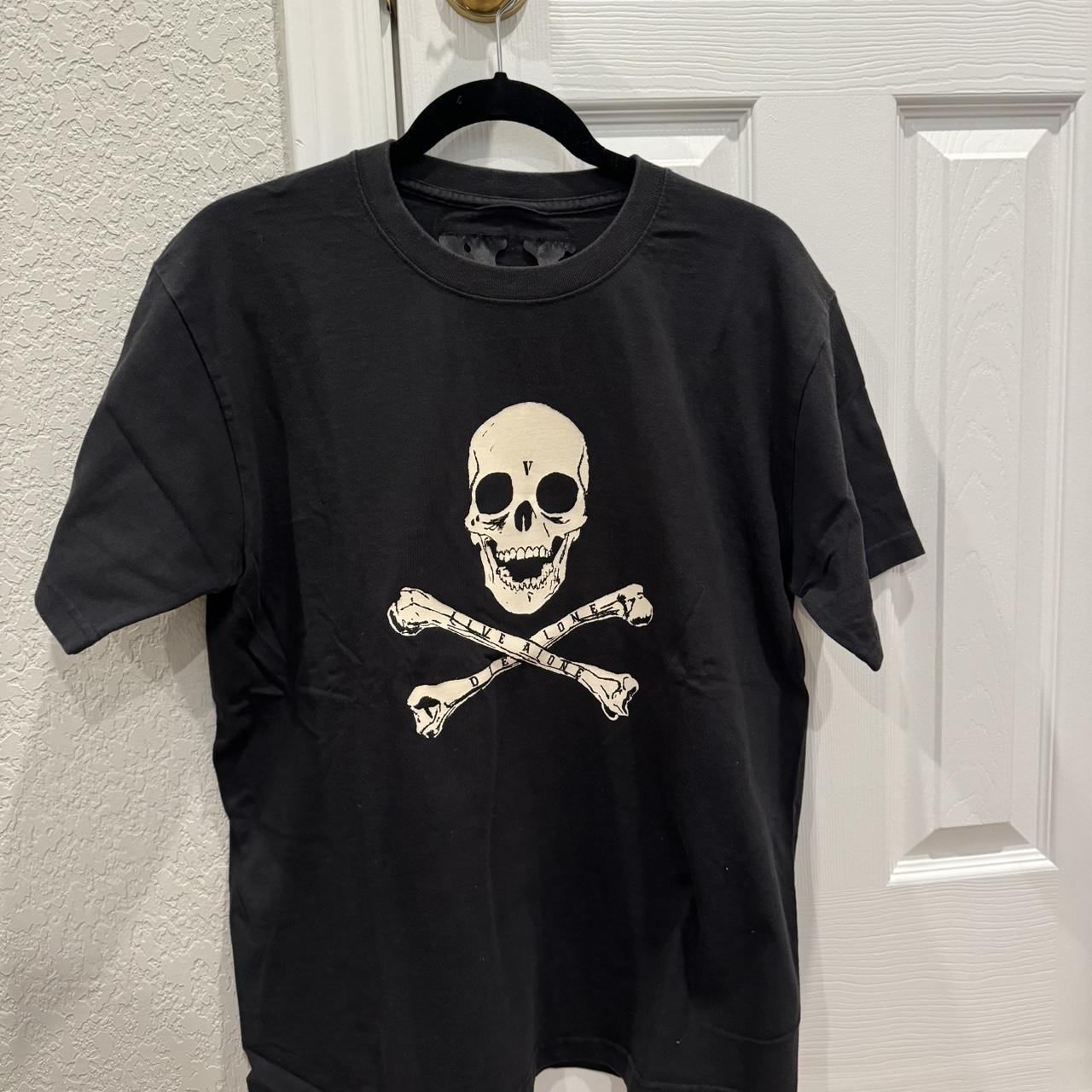 Vlone Skull T shirt Size M Brand new with tags price... - Depop