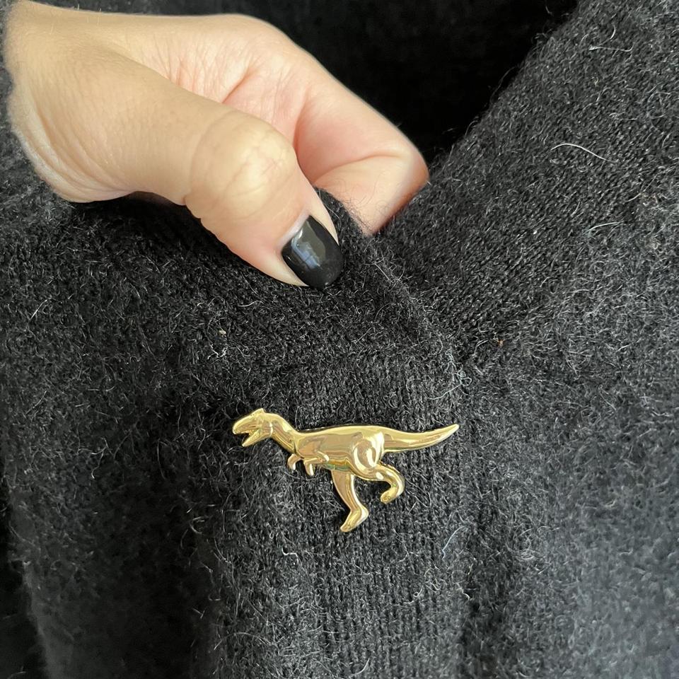 Cardigan dinosaur clearance buttons