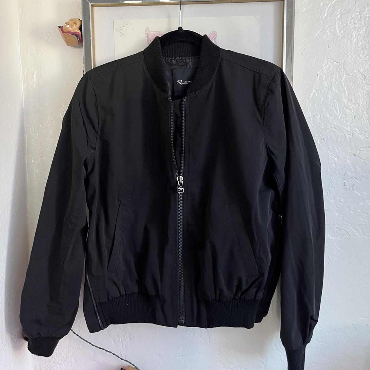 Madewell Side Zip Bomber Jacket Worn twice and in