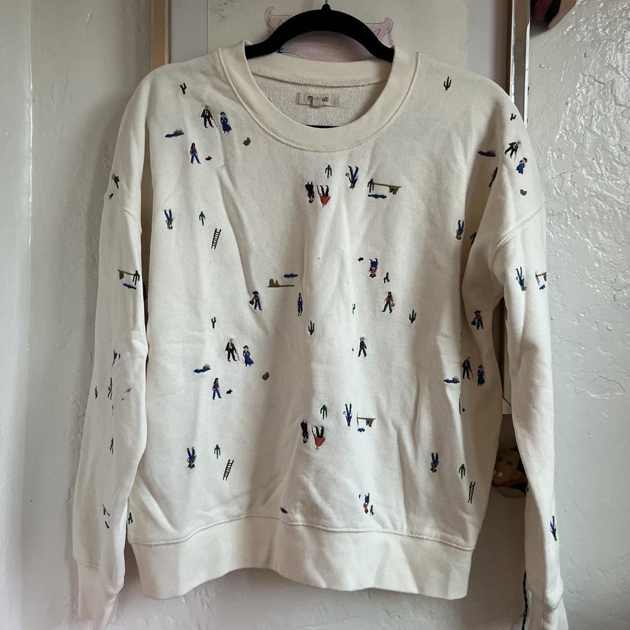 Madewell Embroidered El Rancho Mainstay Sweatshirt Depop