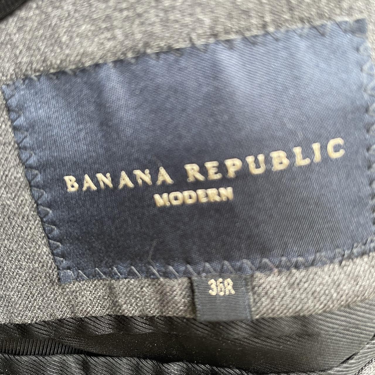 Banana Republic Men's Grey Tailored-jackets | Depop